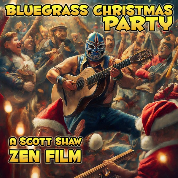 Bluegrass Christmas Party Poster